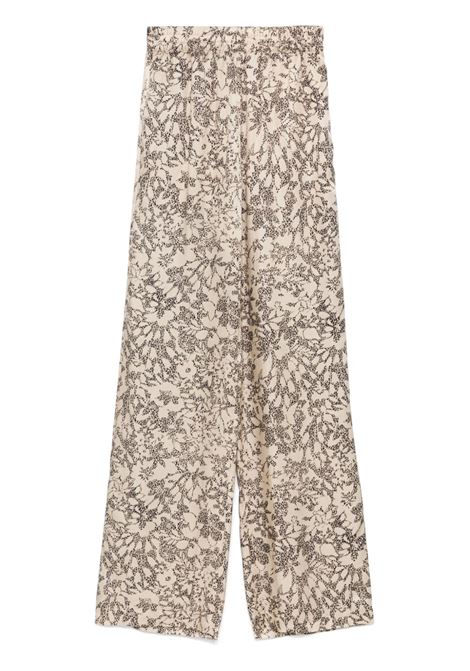 Beige and black Brittany straight-leg trousers Golden Goose - women GOLDEN GOOSE | GWP00821P00191315676